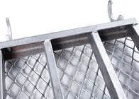 Tableros de aluminio del paseo del andamio de los tablones del andamio de acero de plata de la prolongación del andén
