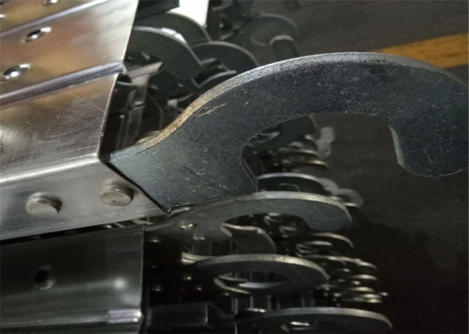 Prolongación del andén de acero del andamio de la resistencia a la corrosión del andamio de acero de los tablones con el gancho
