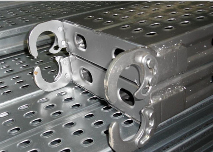 Tablero de acero perforado de acero del acero del andamio de la construcción de los tablones del andamio Q345
