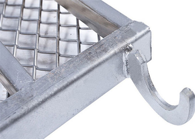 Tableros de aluminio del paseo del andamio de los tablones del andamio de acero de plata de la prolongación del andén