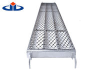 Transporte fácil de la etapa de los tablones de la calzada del andamio de la seguridad del tablón portátil del metal