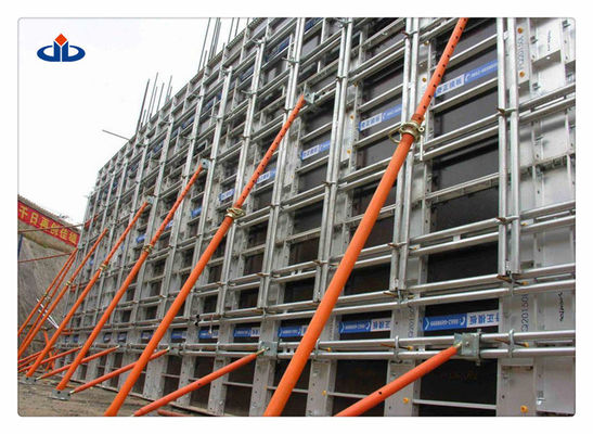Cantidad de trabajo concreta reutilizable del encofrado 60KN/M2 del sistema del encofrado de la construcción metálica