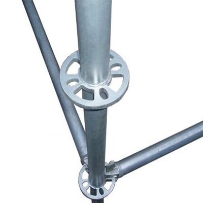 La construcción y la construcción de alta calidad galvanizaron el andamio, materiales, sistema estándar del andamio del SGS Ringlock